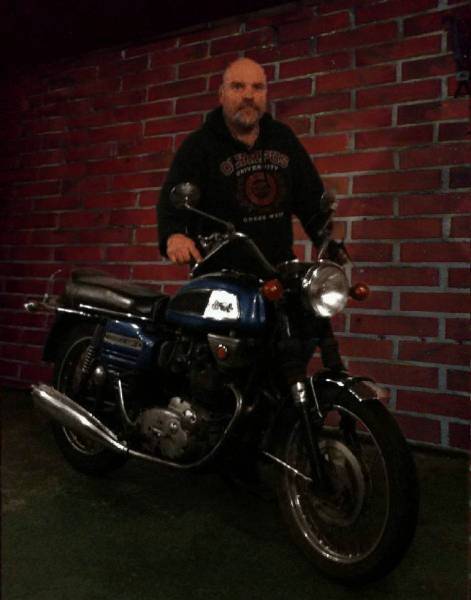 Me with my '69 BSA Rocket 3